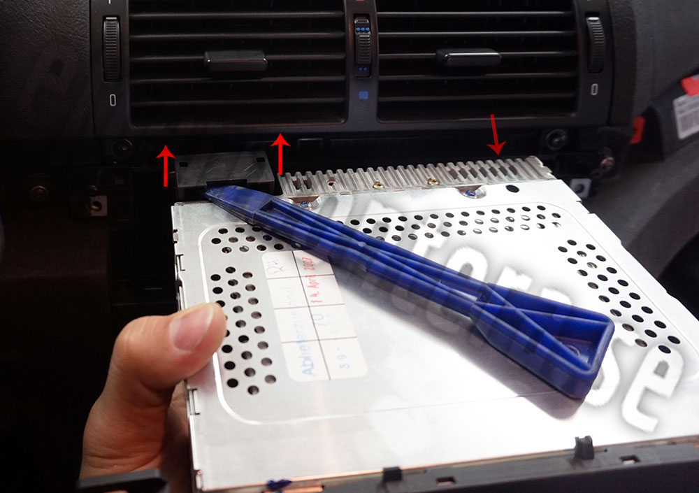 BMW Business CD urmontering borttagning bluetooth