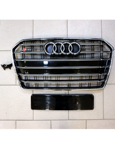 AUDI A6 / S6 GRILL MED HÅLLARE FÖR...