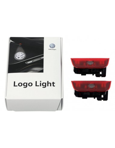 LED-dörrbelysning original VW-logo