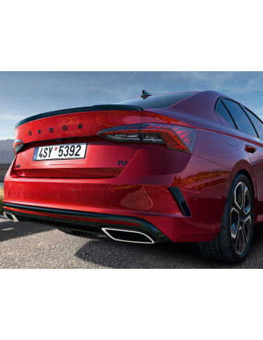 Skoda black edition bak-emblem (vRS)