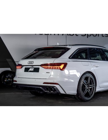 Svart diffusor-list Audi A6 S-line C8...
