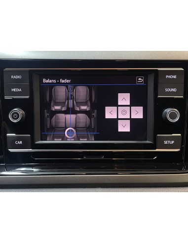 Aktivering av högtalare (balans /...