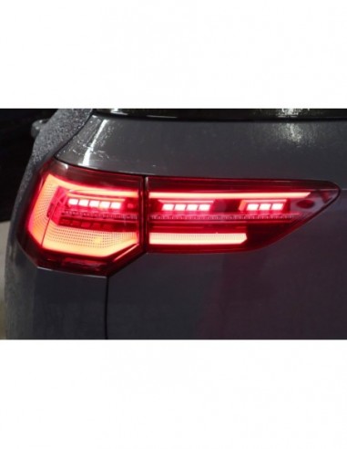 LED baklampor VW Golf 8 med dynamisk...
