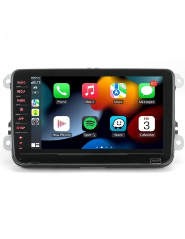 Radio med 8" display, CarPlay &...