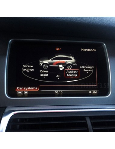 Diesel-/parkeringsvärmare för Audi Q7...