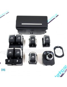 Audi kromade knappar...
