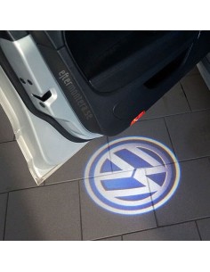 LED-dörrbelysning med VW-logo 2
