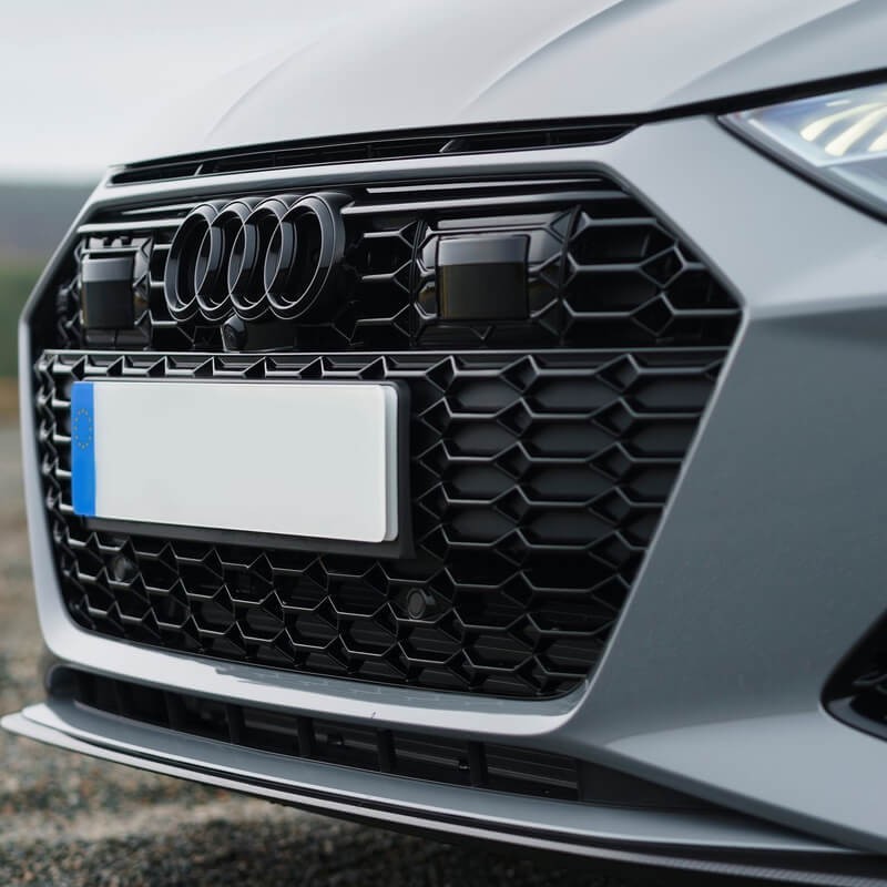 Front blackedition emblem Audi A1, A3, A4, A5, A6, A7