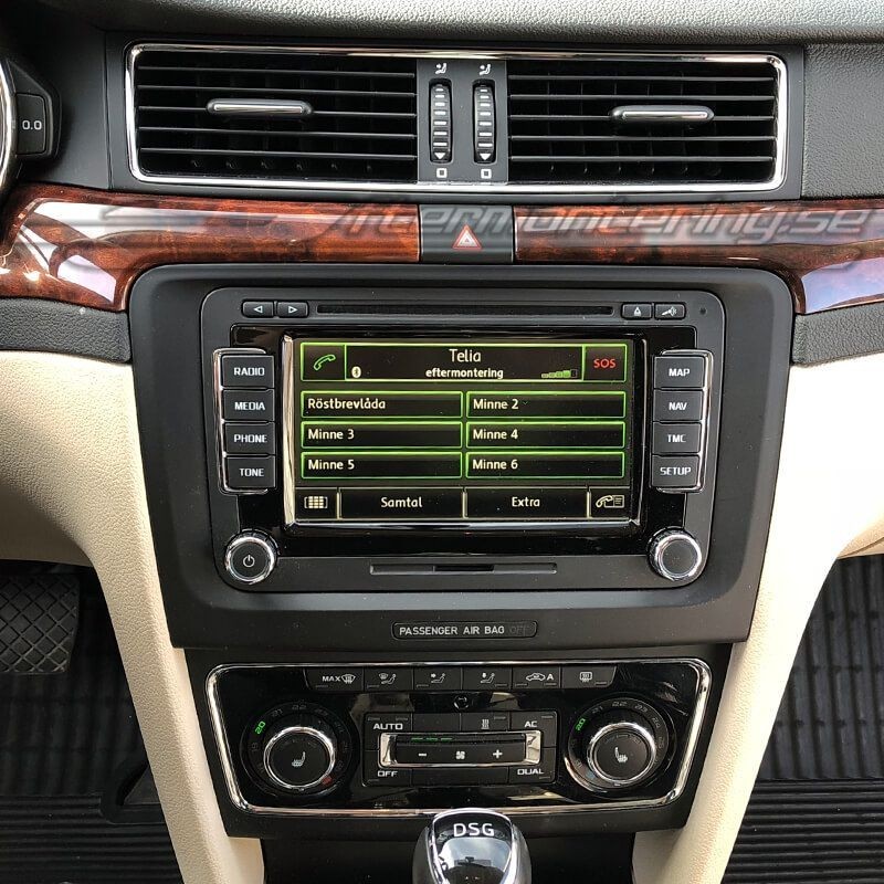 Skoda bluetooth-kit (handsfree & musik) Skoda bluetooth-kit (handsfree & musik)