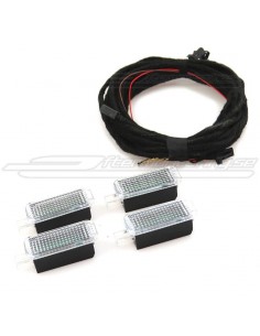 LED fotbelysning Volkswagen