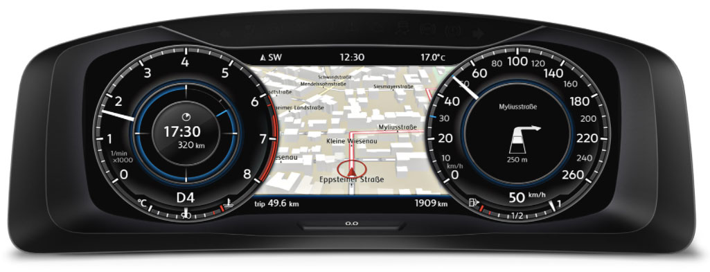 Volkswagen active info display