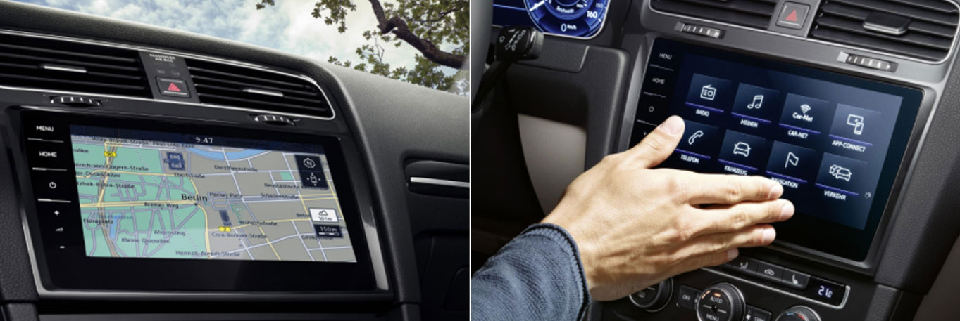 Volkswagen Golf 7 facelift infotainment / radio / navigation