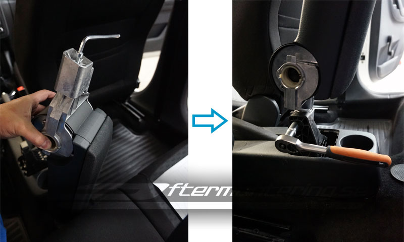 Hur montera mittarmstöd Skoda Fabia