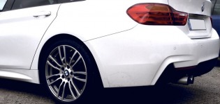 BMW 4-serie med aktivt avgassystem