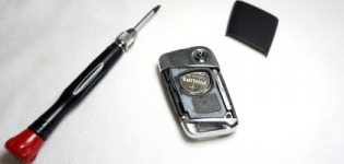 VW key-less nyckelbatteri